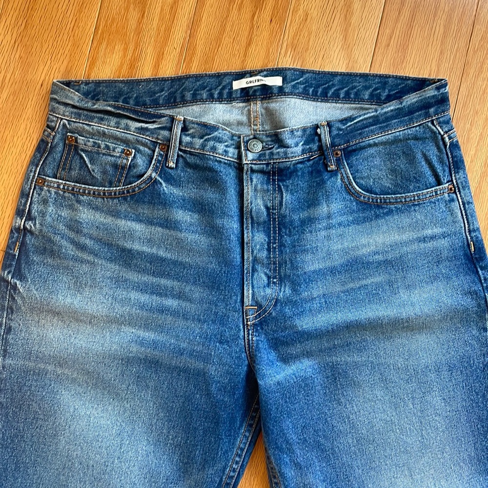 GRLFND Helena Cut off Jeans Size 32 color Turn Blue